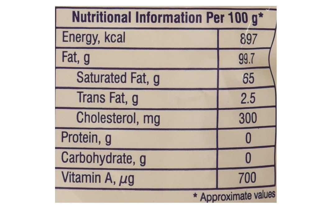 Nandini Pure Cow Ghee Reviews Ingredients Recipes Benefits GoToChef